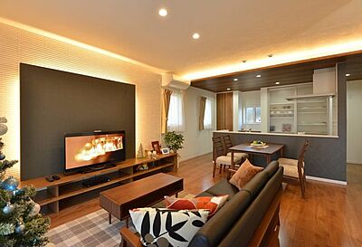 ホテルライクスタイルのリビング Daiei Home (株)大栄の事例画像