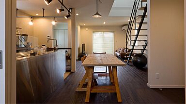 タカノホームの施工事例「土間スペースのある家」の画像2