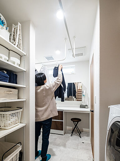 イデキョウホーム株式会社の施工事例「全館空調システムと回遊動線で快適・省エネ・時短を実現!」の画像4