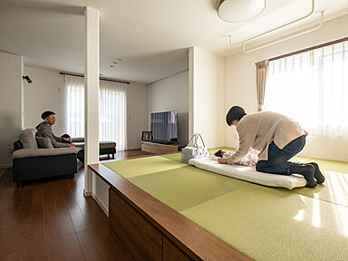 イデキョウホーム株式会社の施工事例「全館空調システムと回遊動線で快適・省エネ・時短を実現!」の画像6