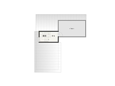東亜ハウス株式会社の施工事例「空とつながる、スカイバルコニーのある家」の屋上間取り図の画像3