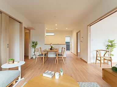 JOIN US HOME (ジョイナスホーム)の施工事例「【弥富市/平屋/ナチュラル/ゆとり】暮らしやすい平屋住宅」の画像