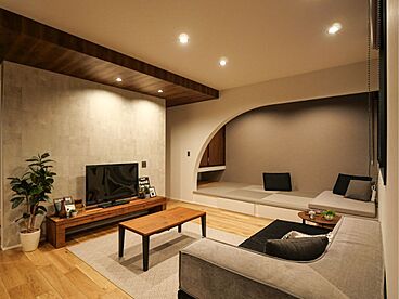 JOIN US HOME (ジョイナスホーム)の施工事例「【蟹江町/こだわりキッチン/家事動線】大人モダンナチュラルハウス」の画像