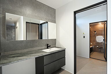 JOIN US HOME (ジョイナスホーム)の施工事例「【蟹江町/こだわりキッチン/家事動線】大人モダンナチュラルハウス」の画像5