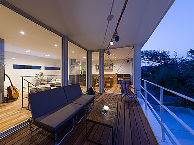 REGALO建築設計の施工事例「【高気密高断熱/3LDK+書斎】海を望む家」の画像9