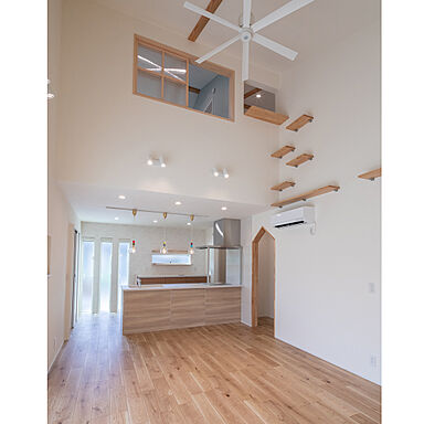 高垣工務店の施工事例「【白浜町】猫ちゃんと一緒が楽しいおうち」の画像1