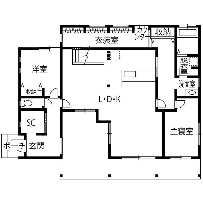 CASTLE HOMEの公式画像_1階2