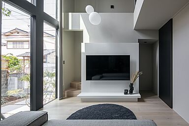 D-works株式会社の施工事例「非日常を感じさせる、ホテルライクな家」の画像