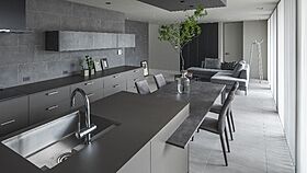 D-works株式会社の施工事例「美しすぎるのに・・・究極家事ラク動線な平屋」の画像1