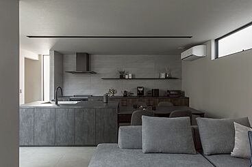 D-works株式会社の施工事例「ロジアのある平屋 外からの視線を遮る住まい」の画像