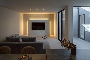 D-works株式会社の施工事例「ロジアのある平屋 外からの視線を遮る住まい」の画像1