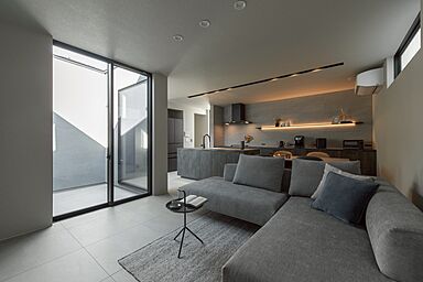 D-works株式会社の施工事例「ロジアのある平屋 外からの視線を遮る住まい」の画像2