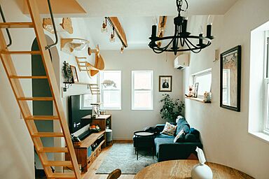 株式会社アリストの施工事例「狭小地に建てたかわいい猫の家」の画像3