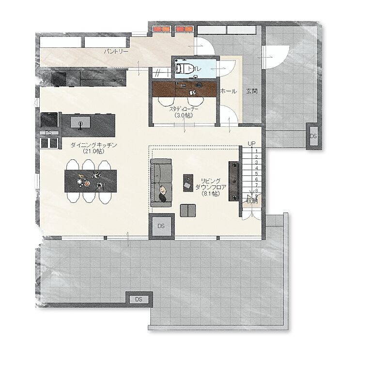 the selectの公式画像_1階2