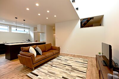 シンプルモダンスタイルのリビング Nishimura Life Designの事例画像