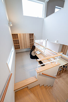 株式会社ヨネダの施工事例「ナチュラル可愛い×スキップフロアの家」の画像3