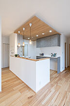 和風・和モダンスタイルのキッチン 株式会社ヨネダの事例画像