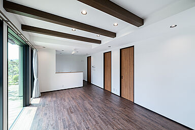 株式会社ヨネダの施工事例「お庭とつながる平屋のお家」の画像5