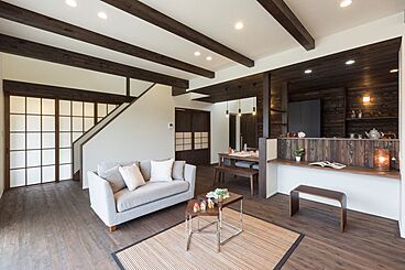 株式会社A-BESTの施工事例「古民家風・和洋デザイン住宅」の画像