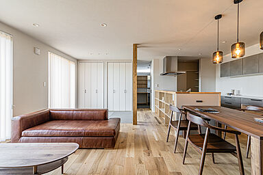 株式会社ウッディークラフト 釧路の施工事例「「ONE STORY HOUSE」平屋を楽しむ家」の画像1