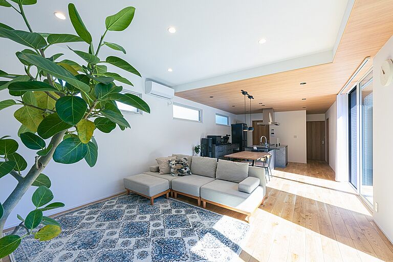 株式会社アッシュホーム「太陽光10.56kw標準搭載~35年で約700万円の経済効果あり!~」の公式画像_リビング3