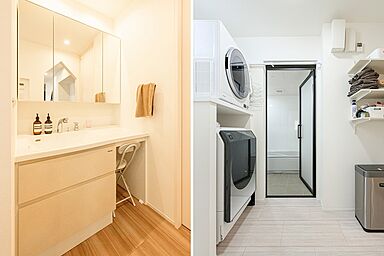 株式会社アッシュホーム「太陽光10.56kw標準搭載~35年で約700万円の経済効果あり!~」の施工事例「ラグジュアリーな毎日を叶える、家事動線まで美しい住まい」の画像6