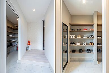 株式会社アッシュホーム「太陽光10.56kw標準搭載~35年で約700万円の経済効果あり!~」の施工事例「暮らしやすさと美しさが調和する32坪の平屋」の画像2