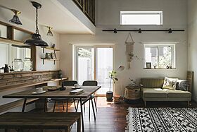 カノウヤの施工事例「カバードポーチのあるアメリカン平屋風のお家」の画像2