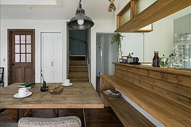 カノウヤの施工事例「カバードポーチのあるアメリカン平屋風のお家」の画像3