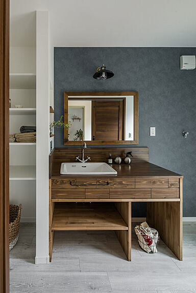 OZ's株式会社の施工事例「ISLAND TYPE KITCHEN アイランドカウンターのある家」の画像8