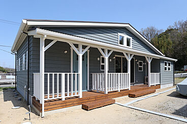 株式会社 前昌建設の施工事例「好きなものを詰め込んだこれぞTHEアメリカンハウス」の画像