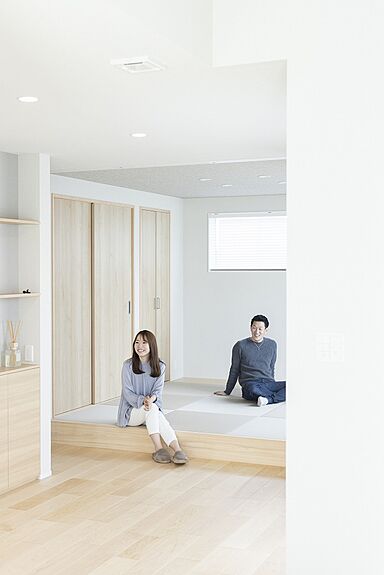 東宝ホーム 株式会社の施工事例「福岡県北九州市 光と開放感に包まれた心地よい家」の画像2