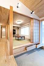 木の家スタイルの和室 おばま工務店の事例画像