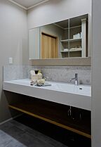 北欧スタイルの洗面所 Bell home株式会社の事例画像