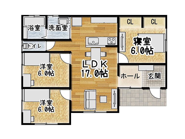 キャンディハウスの公式画像_1階2