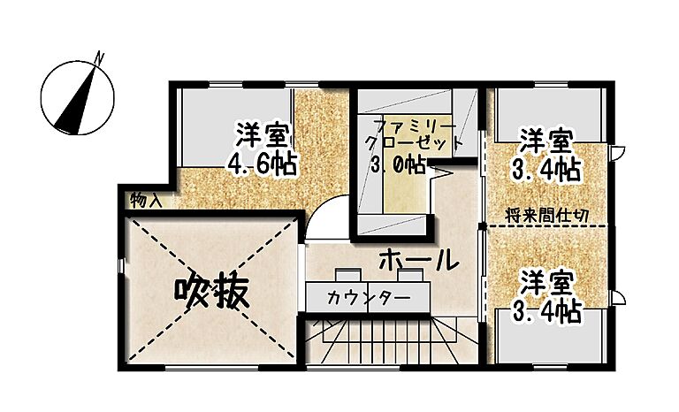 キャンディハウスの公式画像_2階3