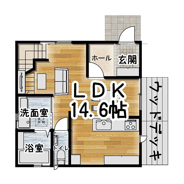 キャンディハウスの公式画像_1階2