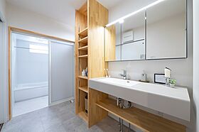 ハピネスホーム(株)坂井建設の施工事例「〈佐賀市注文住宅:K様邸:木の香〉自然素材×スタイリッシュ 回遊できる家」の画像8