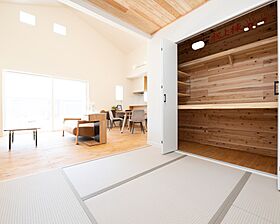 ハピネスホーム(株)坂井建設の施工事例「〈佐賀市注文住宅:N様邸:エコママ〉自然素材×ナチュラル 等身大の平屋」の画像7