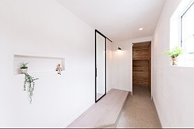 ハピネスホーム(株)坂井建設の施工事例「<吉野ヶ里町注文住宅:K様邸:木の香>グレー×木格子がおしゃれな平屋」の画像8