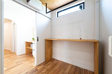 ハピネスホーム(株)坂井建設の施工事例「<佐賀市注文住宅:M様邸:木の香>35坪に8つの収納スペースがある平屋」の画像5