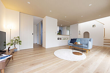 wonder HAUS 川越ハウジングギャラリー店の施工事例「北欧風ナチュラルテイストなお家」の画像