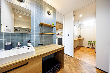 wonder HAUSの施工事例「QOLが上がる家事動線も遊び心も詰め込んだ住まい」の画像7