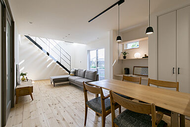 IZUMI MUKU-NO-IEの施工事例「子育てママ必見!家事動線が抜群の家」の画像1