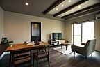 木の家スタイルのリビング サンエルホームの事例画像