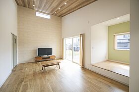 サンエルホームの施工事例「平屋|4LDK|西条市|自然とつながる、緑の平屋」のメイン画像