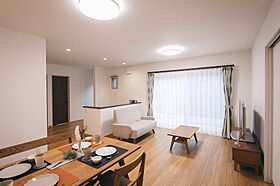 サンエルホームの施工事例「平屋|3LDK|西条市|家族の時間を大切にする、やさしい住まい」の画像1