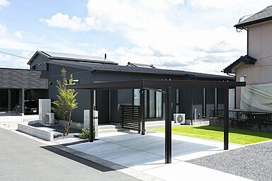 NEOデザインホームの施工事例「平屋の魅力を生かしたシームレスな住空間」の画像