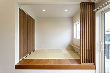 NEOデザインホームの施工事例「子育てをのびのびと。成長を愉しむ平屋の暮らし。」の画像5