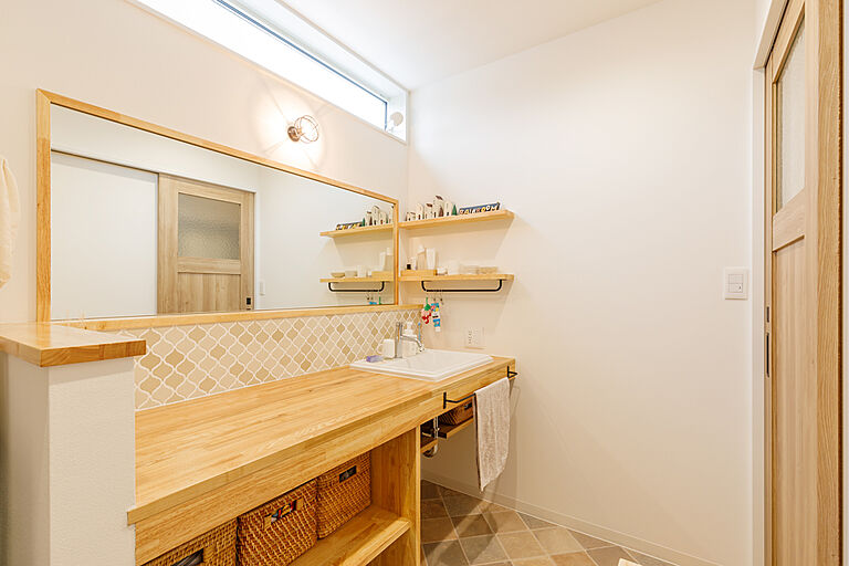 アトリエツバキ 一級建築士事務所の公式画像_洗面5